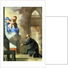 The Vision of St. Ignatius by Sebastien Bourdon