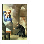 The Vision of St. Ignatius by Sebastien Bourdon