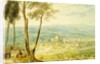 Florence from the road to Fiesole by Joseph Mallord William Turner