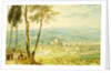 Florence from the road to Fiesole by Joseph Mallord William Turner