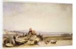 Scene on the French coast by Richard Parkes Bonington