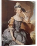Portrait of Mrs Anne Carver by Joseph Wright of Derby