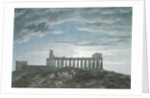 The Small Temple at Paestum by John Robert Cozens