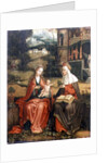 Madonna and Child with St. Anne by Master of 1518