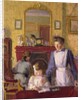 In the Nursery, Snargate Rectory by Harold Gilman