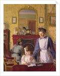In the Nursery, Snargate Rectory by Harold Gilman