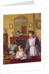 In the Nursery, Snargate Rectory by Harold Gilman