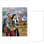 Wounded Soldier, 1915 by Wojciech Kossak