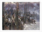 Battle of Olszynk Grochowsk, Warsaw, 25 February 1831, 1912 by Wojciech Kossak
