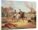 Napoleon and Prince Joseph Poniatowski at the Battle of Leipzig, 19th October 1813, 1837 by January Suchodolski