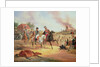 Napoleon and Prince Joseph Poniatowski at the Battle of Leipzig, 19th October 1813, 1837 by January Suchodolski