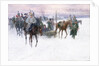 Napoleon's Troops Retreating from Moscow, 1888-89 by Jan van Chelminski
