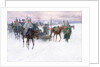 Napoleon's Troops Retreating from Moscow, 1888-89 by Jan van Chelminski