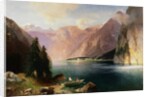 Koenigssee by Heinrich (fl.1866-1894) Hiller