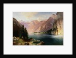 Koenigssee by Heinrich (fl.1866-1894) Hiller