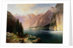 Koenigssee by Heinrich (fl.1866-1894) Hiller