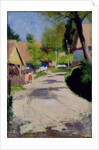 Road through a Village, 1910 by Wlodzimierz Tetmajer