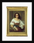 Italian Woman with Basket of Grapes, 1862 by Arnold Ferdinand Ewald