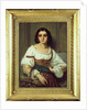 Italian Woman with Basket of Grapes, 1862 by Arnold Ferdinand Ewald