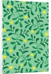 Green Christmas pattern, 2016 by Runa Anastasiya Rudaya