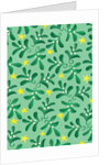 Green Christmas pattern, 2016 by Runa Anastasiya Rudaya