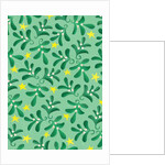 Green Christmas pattern, 2016 by Runa Anastasiya Rudaya