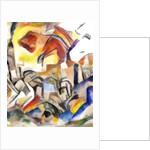 Above the city, 2016 by Alex Caminker