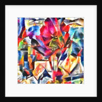 The red tree in the middle of town, 2017 by Alex Caminker