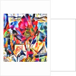 The red tree in the middle of town, 2017 by Alex Caminker