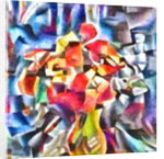 The flowers in the jar II, 2017 by Alex Caminker