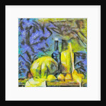 In blue № 5, 2017 by Alex Caminker