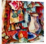 In the red #18, 2017 by Alex Caminker