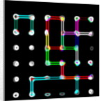 Electric circuit, 2017 by Alex Caminker