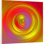 Golden wheel, 2017 by Alex Caminker