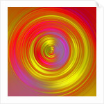 Golden wheel, 2017 by Alex Caminker