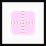 Optical geometric in pink, 2017 by Alex Caminker