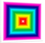 Geometric lights#3, 2019 by Alex Caminker