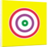 Note as a target, 2019 by Alex Caminker