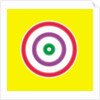 Note as a target, 2019 by Alex Caminker
