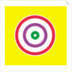 Note as a target, 2019 by Alex Caminker