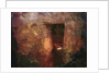 Irish cottage series - front door/pink wall with turf fire by Mark Gordon