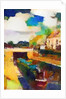 canal boat at trent lock by Mark Gordon
