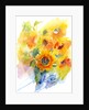 Sunflowers in vase, 2016 by John Keeling
