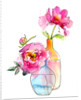 Peony in vases, 2016 by John Keeling