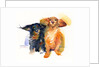 Dachshund Duo, 2014 by John Keeling