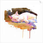 Snowball sleeping, 2014 by John Keeling