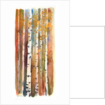 Birches in Autumn, 2013 by John Keeling