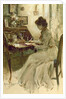 Writing a Letter, 1900 by Walter Granville-Smith