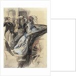 Carriage Ride, 1904 by Harrison Fisher