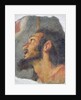 The Head of St. John the Baptist, fragment from a fresco by Bernardo Strozzi